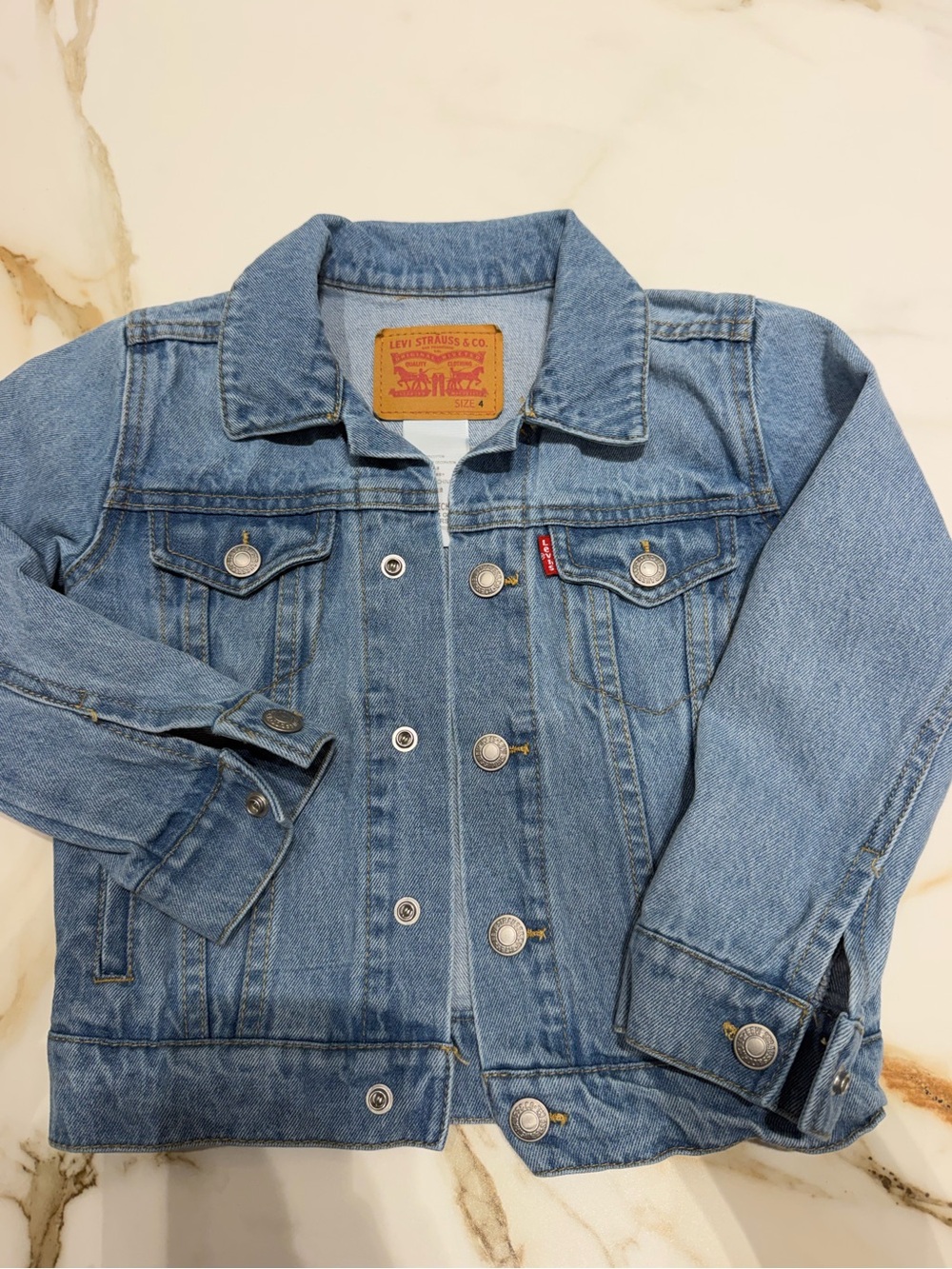 Levi's Kids Light Blue Denim Jacket - Classic Trucker 4yr